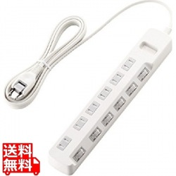 ほこり防止シャッター付 省エネタップ 写真1