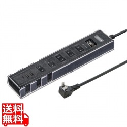 スマホスタンド付きタップ 写真1