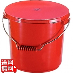 PP バケツ 13L PO-13A 本体 レッド 写真1