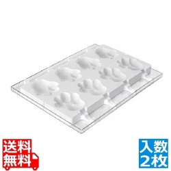 シリコマート ステッコフレックス パタ(4ヶ取×2枚入)GEL06 写真1