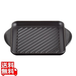 ル・クルーゼ グリル・カレ 24cm マットブラック 20205240000460 写真1