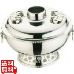 18-8 雷門渕ホーコー鍋(ガス用) 25cm 業務用 写真1
