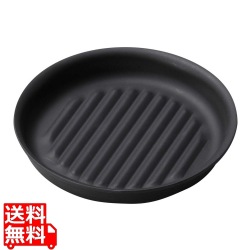 鉄製 丸皿 大 波 M20-722 写真1