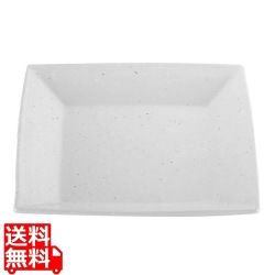 モダンホワイト 正角盛皿 写真1