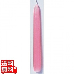 テーパーキャンドル 10インチピンク (1打入) 写真1