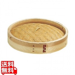 安心コート加工 杉 中華セイロ 蓋27cm 写真1