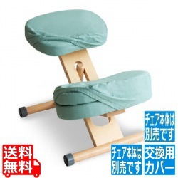 プロポーションチェア用替カバー 3枚セットCV-9Kライトグリーン 写真1