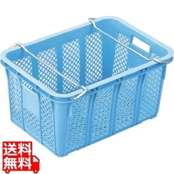 プラスケット No.550 スタッキング金具付 BL PP製 写真1