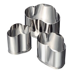 MT手造業務用野菜抜型3P松 写真1