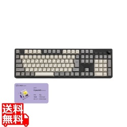 iKBC フルサイズワイヤレスメカニカルキーボード CD108HB+ KTT Hyacinth 日本語配列 IK-CD108HBPLS-KT/HC 写真1