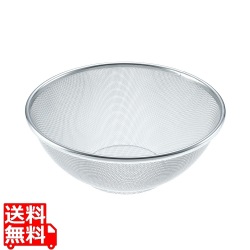 ステンレス 頑丈なザル 22cm 写真1