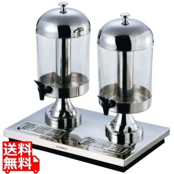 SX ジュースディスペンサー ダブル X23688PX2G 写真1