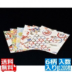 千代紙セット(200枚×6柄入) M33-132 写真1