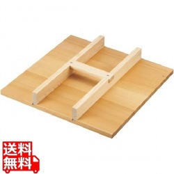 EBM さわら 角セイロ手付蓋 36cm用(450×450) 写真1