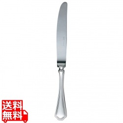 EBM 洋白 シェルブール(銀メッキ付)テーブルナイフ ノコ刃付 写真1