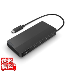 Lenovo USB Type-C デュアルディスプレイ トラベルドック(ACアダプターなし) 写真1