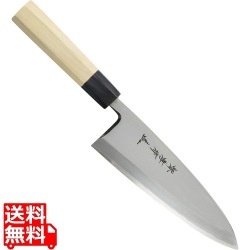 堺孝行 シェフ和庖丁 銀三鋼 出刃 18cm 業務用 写真1