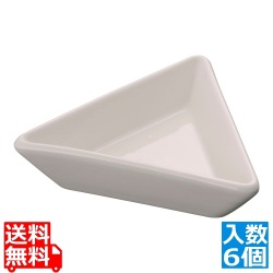 TKG AM デザートプレート(6ヶ入) トライアングル BA2900 写真1