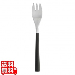 #2250 黒柄カトラリー デザートフォーク(12150601-0144) 写真1