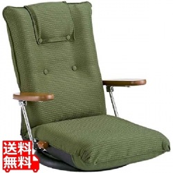 宮武製作所 ミヤタケ ポンプ肘式回転座椅子 YS-1375D グリーン 131375202 写真1