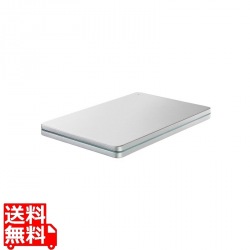 USB3.2 Gen1(USB3.0)対応ポータブルハードディスク「カクうす」 2TB Silver×Green 写真1