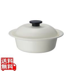 野田琺瑯 ココナベ(個々鍋) 大 乳白 KO-21MW 写真1