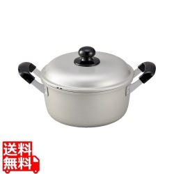 アルマイト シルビー 両手鍋 20cm 写真1