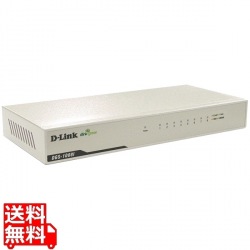 DGS-1008I/RM 8ポート 10/100/1000BASE-T 省電力アンマネージメントスイッチングHUB(電源内蔵/ファンレス/マグネット付/2年保証) 写真1