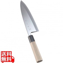 SA佐文 銀三鏡面仕上 出刃 19.5cm 写真1