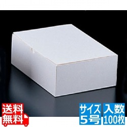 エコ洋生 サービスボックス 20-153 5号 100枚入 写真1