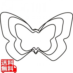 野菜抜 3PC 蝶々 写真1