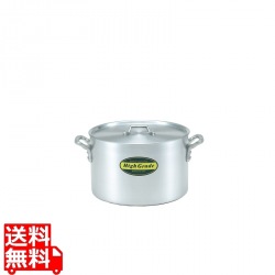 ハイグレード アルミ半寸胴鍋 36cm(23L) 写真1