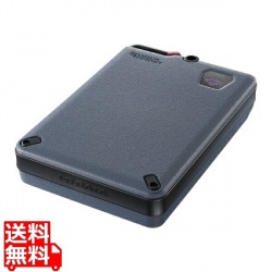 USB 5Gbps(USB3.2 Gen1)対応 ハードウェア自動暗号化&耐衝撃ポータブルHDD 4TB 写真1