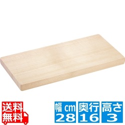 MTスプルスまな板(アラスカ桧) 16×38×3cm 写真1