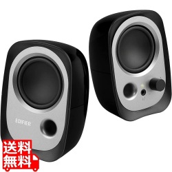 Edifier USB給電式スピーカー (ブラック)【日本正規代理店品】ED-R12UBK-A 写真1