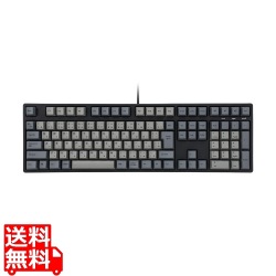 プリンストン CD108 フルサイズ メカニカルキーボード 日本語配列 112キー GATERON G PRO 青軸クリッキー 【USB-C接続 / Windows Mac両対応】 IK-CD108-G/BL-BK 写真1