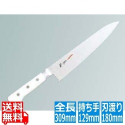 EBM E-PRO モリブデン 牛刀 18cm ホワイト 写真1