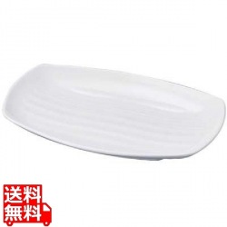 ニューホワイト 長手盛皿 30cm 写真1