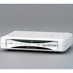 NetGenesis SuperOPT100E 高い安定性を誇るブロードバンドルーター 写真1