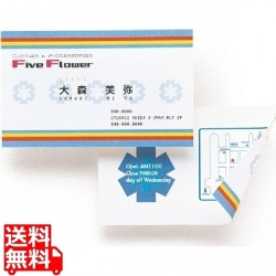 マルチ名刺カード(白) 写真1