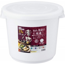 シールストッカー 15型 ホワイト 15.0L ポリエチレン 写真1