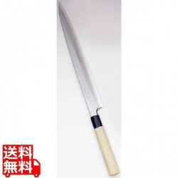 堺實光 特製霞 刺身(片刃) 24cm 34402 写真1