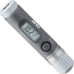 防水型放射温度計 グレー 写真1