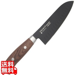 プレミオ ナチュラルスタイル 三徳包丁 ブラック 31552 写真1