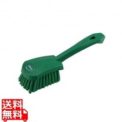 ヴァイカン ハンドル付ブラシ ハードタイプ 4192 グリーン 写真1