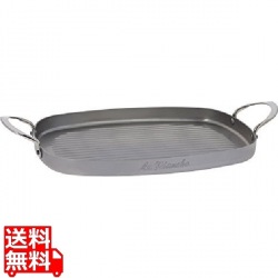 鉄 両手グリルパン5640.02 内寸 380×260mm ※ ガス火専用 写真1