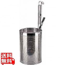 18-8 パイプ柄パンチング スパゲッティテボ M 業務用 写真1