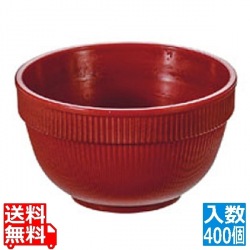 PP珍味入 丸 赤(400個入) 写真1