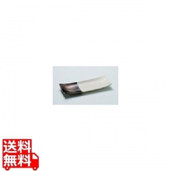 奏 長角皿 ゴールドホワイト28cm 写真1