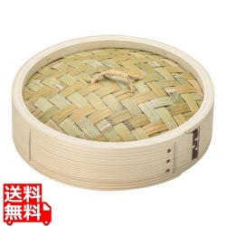 松 中華セイロ 蓋 24cm 写真1